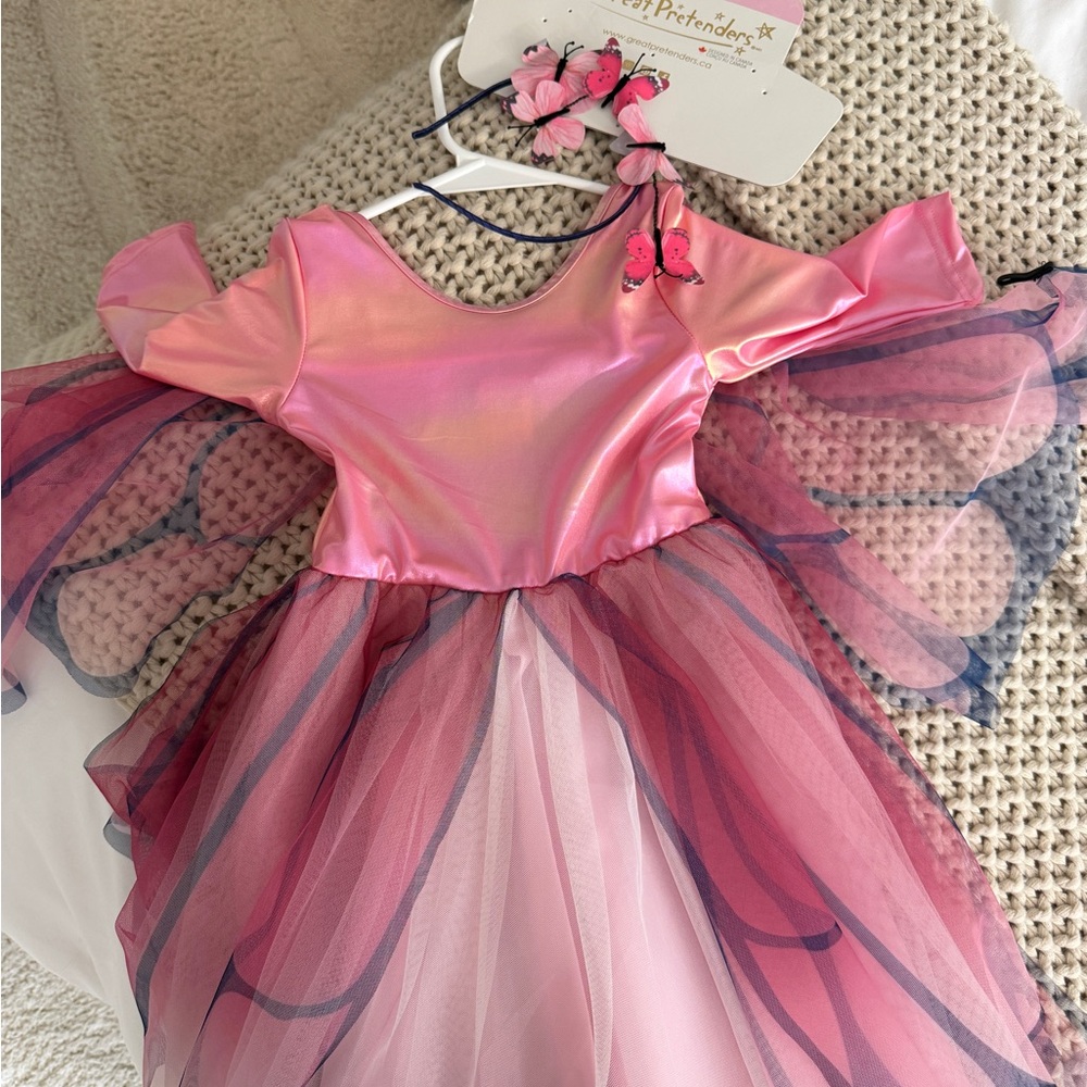 Great Pretenders Butterfly dress 3-4T